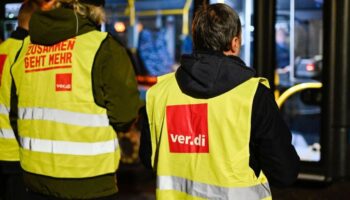 Verdi-Warnstreiks im regionalen Nahverkehr in Teilen Baden-Württemberg. Foto: Uwe Anspach/dpa