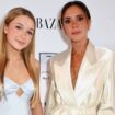 Harper Beckham and Victoria Beckham attend the 2024 Harper's Bazaar Women of the Year Awards at Claridge's Hotel on 5 November 2024. Pic: Dave Benett/ Harper's Bazaar