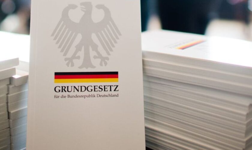 Das Grundgesetz regelt den Weg zu einer Neuwahl. Foto: Julian Stratenschulte/dpa