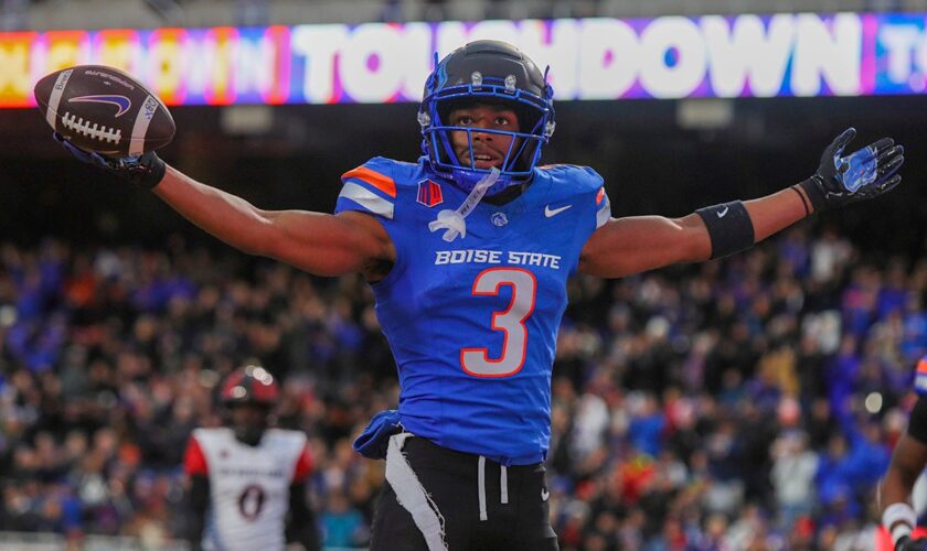 Boise State's Latrell Caples suggests opponents focus on ruining teammate Ashton Jeanty's Heisman hopes