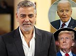 George Clooney is criticised for demanding Joe Biden quit ahead of Donald Trump's election victory