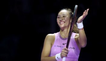 Qinwen Zheng powers into WTA Finals last four as Aryna Sabalenka stunned