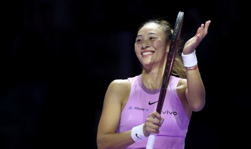 Qinwen Zheng powers into WTA Finals last four as Aryna Sabalenka stunned