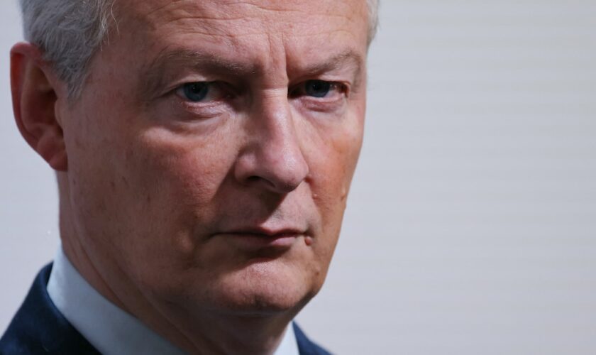 Le ministre de l'Economie, Bruno Le Maire, le 31 janvier 2024 à Paris.