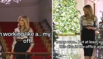 Melania Trump's 'who gives a f*** about Christmas' tape mocked on TikTok after US election