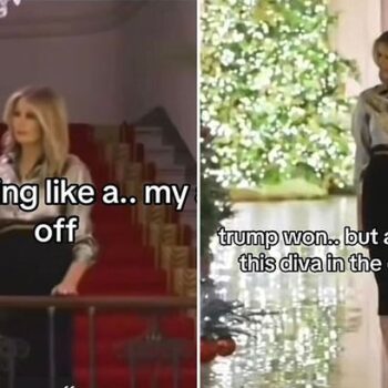 Melania Trump's 'who gives a f*** about Christmas' tape mocked on TikTok after US election