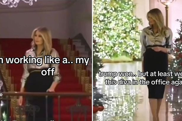 Melania Trump's 'who gives a f*** about Christmas' tape mocked on TikTok after US election