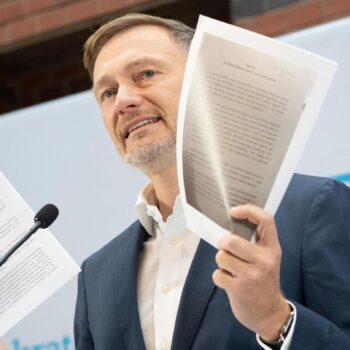 FDP-Finanzminister: Lindners Rede in voller Länge: "Damit hätte ich meinen Amtseid verletzt"