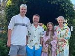 Gary Barlow's son's impressive height sets the Internet ablaze as fans struggle to believe how far he towers over the Take That star