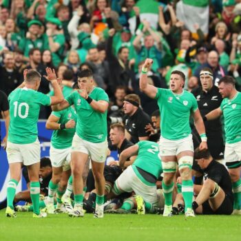 Ireland can’t soothe World Cup pain but All Blacks offer important benchmark