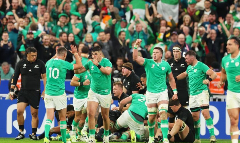 Ireland can’t soothe World Cup pain but All Blacks offer important benchmark