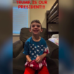 Young Trump supporter with rare brain disorder surprised by president-elect’s victory in sweet video