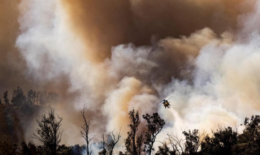 Brände in den USA: Waldbrand in Kalifornien breitet sich aus