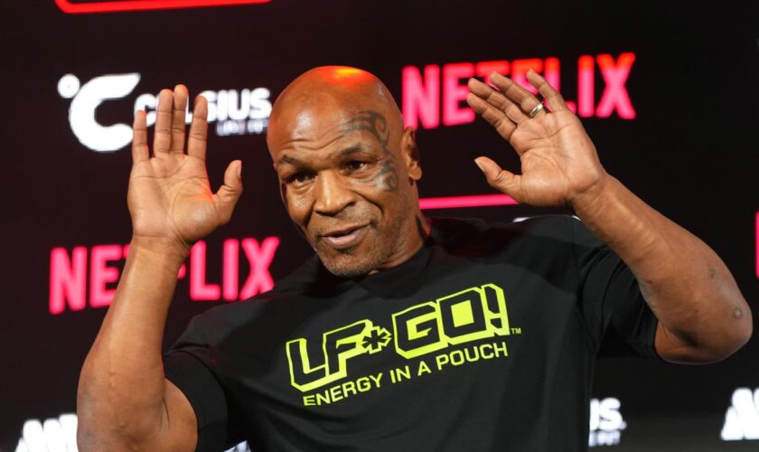 Mike Tyson threw up blood on plane before Jake Paul fight was cancelled