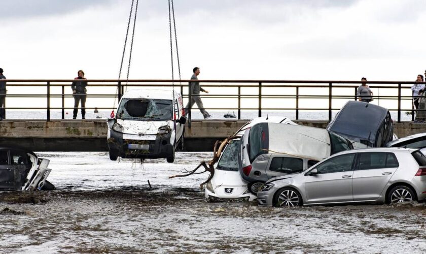 Inondations en Espagne : en Catalogne, la ville de Cadaqués touchée par des pluies torrentielles