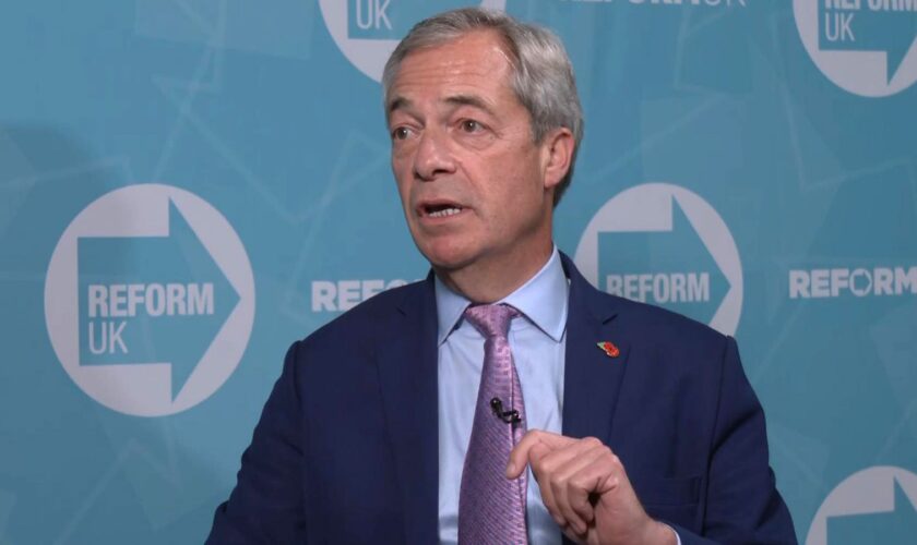 War in Ukraine 'needs concessions on both sides', says Farage