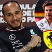 Toto Wolff reveals why Mercedes 'like' the fact Lewis Hamilton is leaving as Formula One team boss delivers brutally-honest five-word message to star amid Brazil meltdown