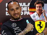 Toto Wolff reveals why Mercedes 'like' the fact Lewis Hamilton is leaving as Formula One team boss delivers brutally-honest five-word message to star amid Brazil meltdown