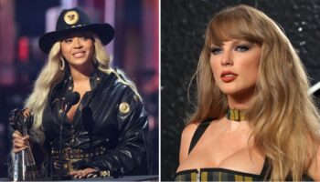 Beyonce and Taylor Swift. File pics: Reuters