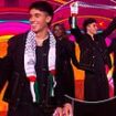 Big Brother contestant waves pro-Palestine scarf as he is evicted from ITV reality show - after broadcaster edited previous episodes to remove references to Gaza