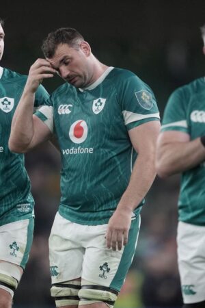 Andy Farrell admits Irish mood ‘sombre’ after New Zealand inflict rare home loss