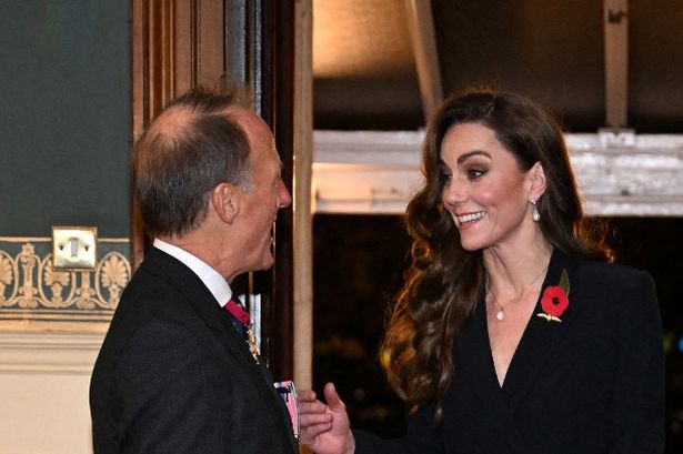 Kate Middleton beams as she joins King and Prince William for poignant Remembrance event