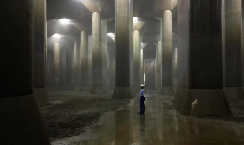 Bereits 147 Mal vollgelaufen: Diese unterirdischen Mega-Tunnel sollen Tokio vor Hochwasser schützen