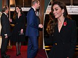 Kate Middleton shines as she appears at Festival of Remembrance: Princess of Wales makes her first high-profile appearance since finishing chemo