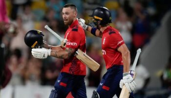 Phil Salt hits century as England power past West Indies