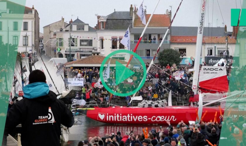 Le départ du Vendée Globe depuis les Sables-d’Olonne célébré par une foule impressionnante