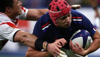 Rugby : carton plein pour les Bleus contre le Japon