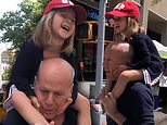 Bruce Willis plays with daughter Evelyn in sweet throwback video