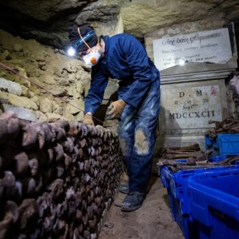 Les os des catacombes racontent mille ans de trépas à Paris