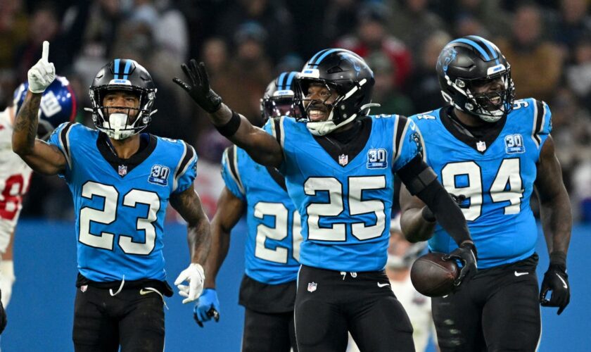 Carolina Panthers seal overtime victory over New York Giants in Munich