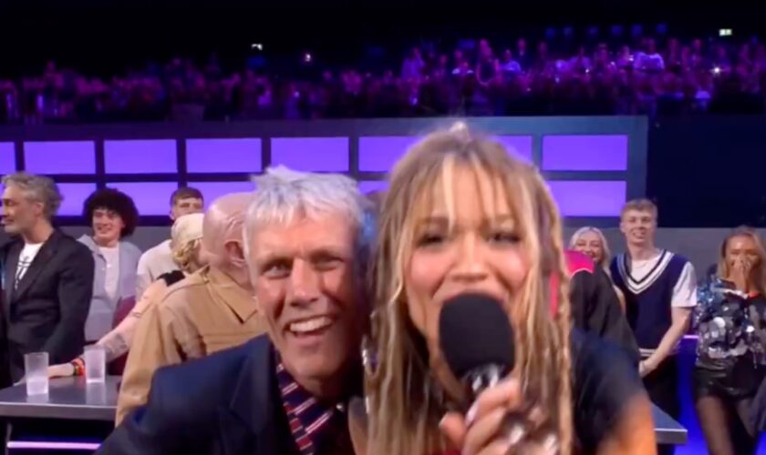 Bez called ‘highlight of the night’ after chaotic interaction with Rita Ora at MTV EMAs