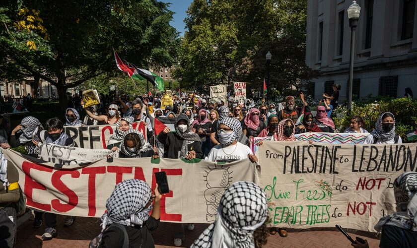 Pro-Palestinian protesters plan anti-Veterans Day gathering at Columbia University: 'DISGUSTING'