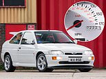 The £200k Ford Escort: Rare 1992 RS Cosworth with just 2,200 miles on the clock sets new world record auction price