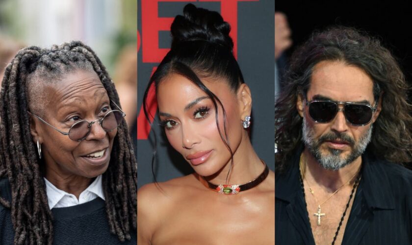 Whoopi Goldberg defends Nicole Scherzinger after Russell Brand Jesus hat controversy: ‘It’s just a hat’