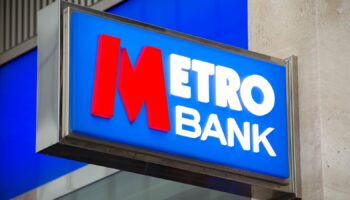 A Metro Bank sign hangs above a branch window, Central London. PRESS ASSOCIATION Photo. Picture date: Saturday February 14, 2015. See PA story  . Photo credit should read: Laura Lean/PA Wire