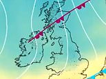 Winter is coming: UK weather map reveals snow to hit the north after  plunge to 0.3C following weeks of 'anticyclonic gloom'