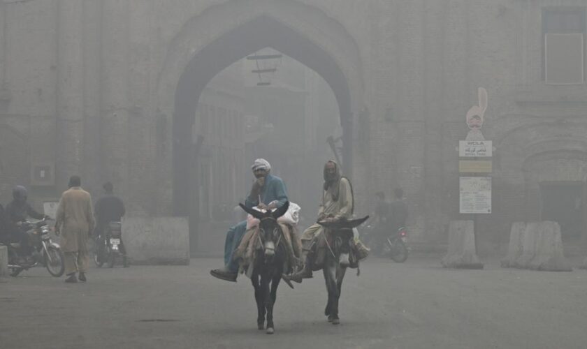 À Lahore, les mesures pour lutter contre le smog sont “inadéquates”