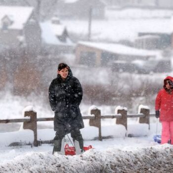 Met Office confirms snow is forecast as temperatures plunge to icy -2C