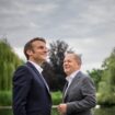 Le chancelier allemand Olaf Scholz (droite) et le président français Emmanuel Macron le 6 juin 2023 à Potsdam, en Allemagne