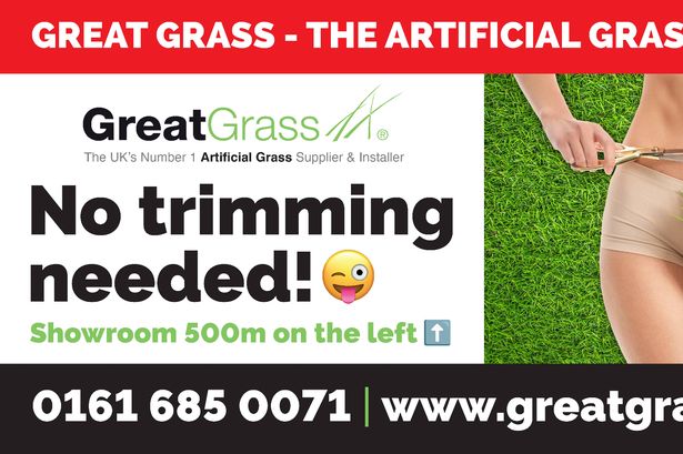 Advert for artificial grass firm banned for 'objectifying and demeaning women'