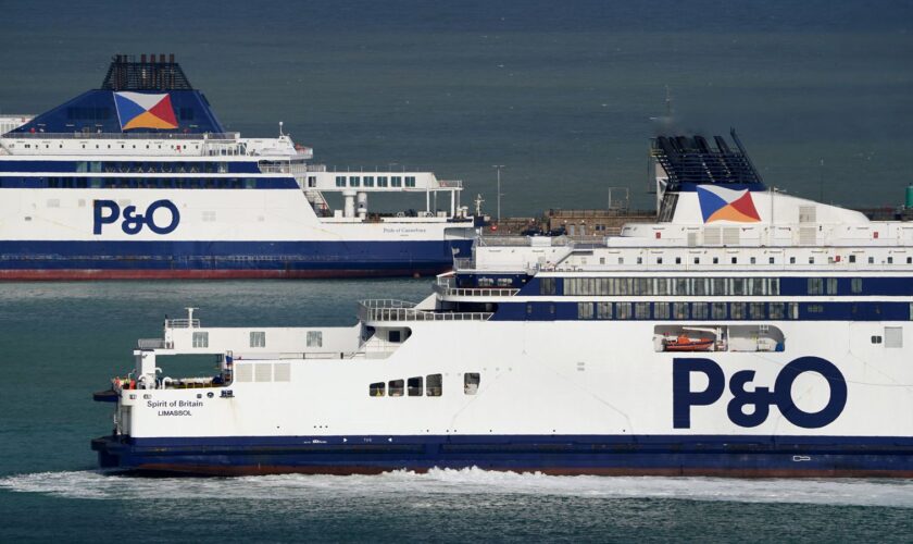 Nearly £50m spent on P&O firing and replacing 800 British workers