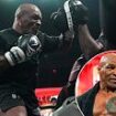 Mike Tyson BATTERS his trainer and shows off his ripped torso to leave fans thinking fight against Jake Paul, 27, is 'already done' despite 31-year age gap