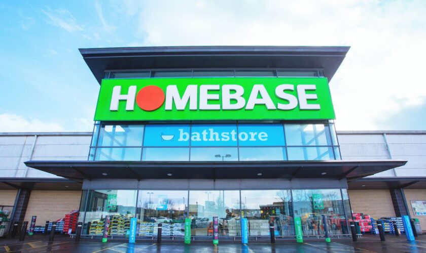 Homebase, Banbury store pictured in 2020. Pic: Homebase