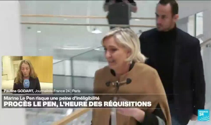 Détournement de fonds : Marine Le Pen risque une peine d'inéligibilité