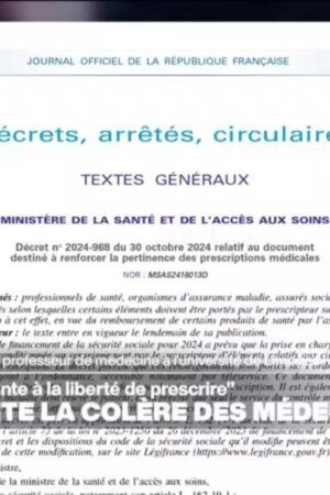 "Atteinte à la liberté de prescrire" : un décret sur les ordonnances suscite la colère des médecins