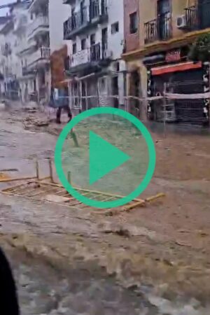 Espagne : des pluies torrentielles à Malaga, deux semaines après les inondations dévastatrices